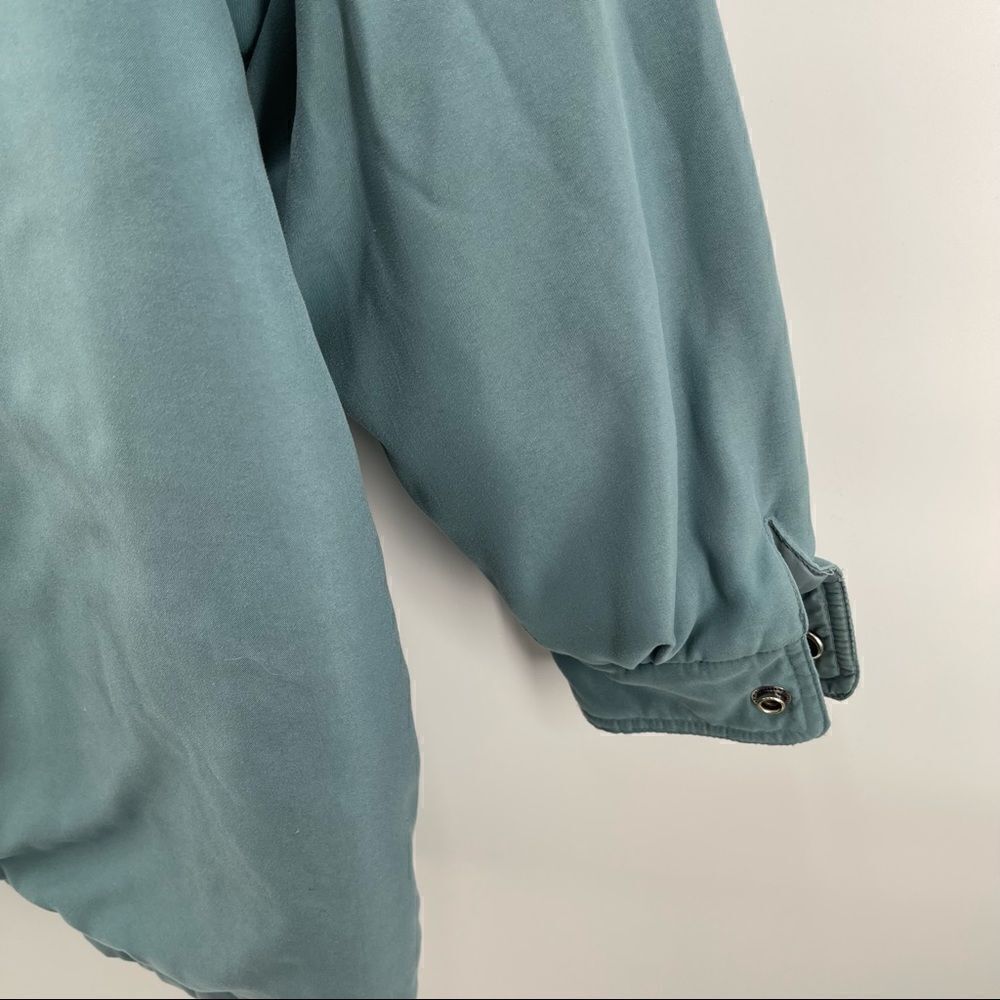 Bromley Sport Thermoloft teal puffer jacket medium petite winter jacket coat M - Picture 14 of 14